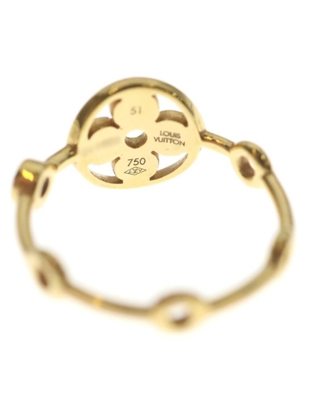 Louis Vuitton Monogram Ring Gold - Picture 6 of 7